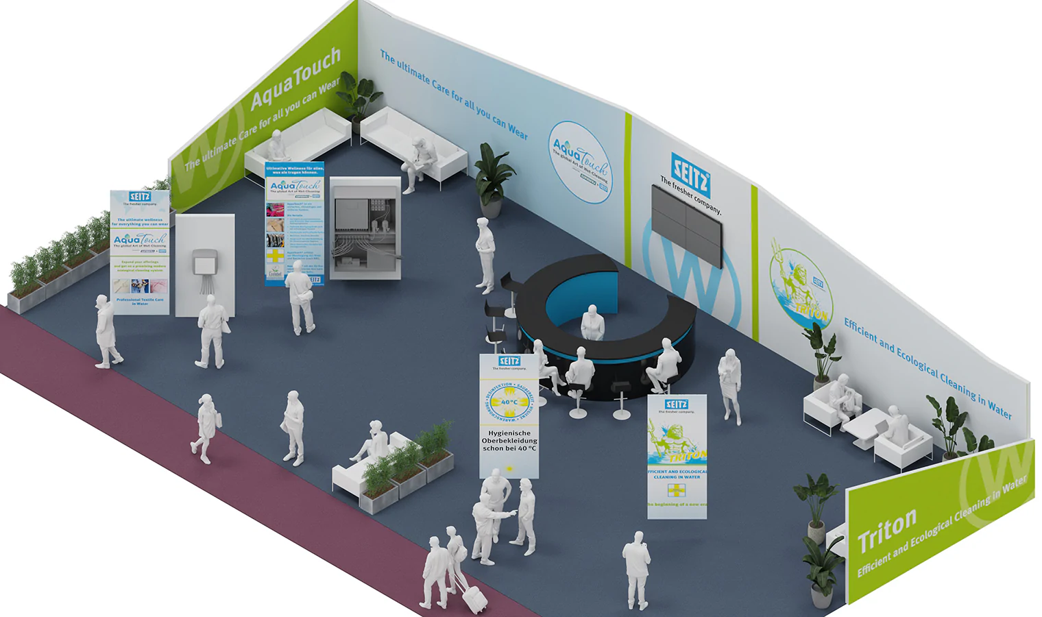 Our interactive exhibition stands