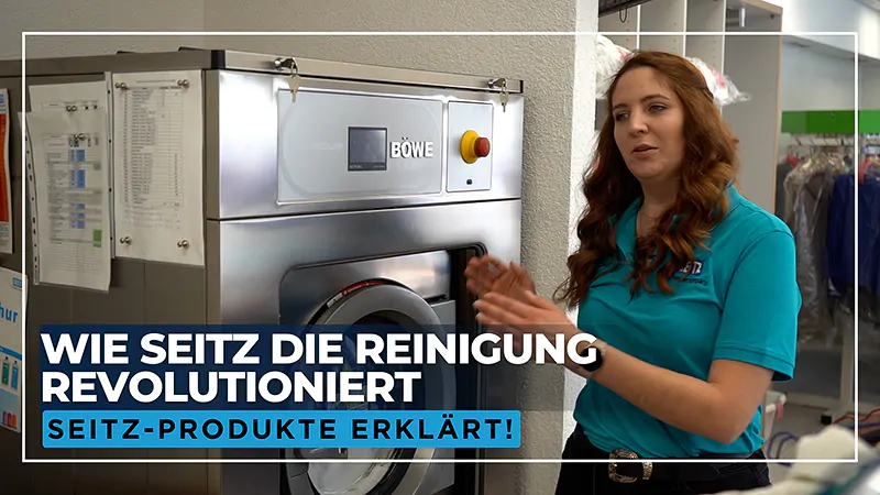 Thumbnail Video: Innovative Reinigungtechnologie: So funktionieren die Produkte von Seitz