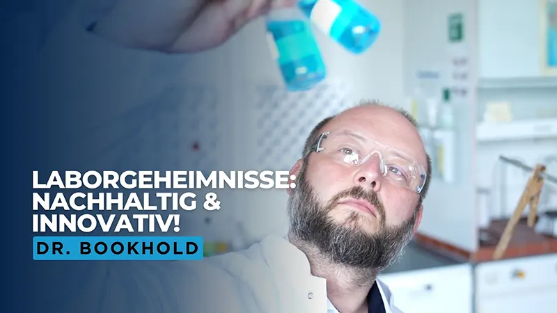 Thumbnail Video: Dr. Bookhold: Innovation und Nachhaltigkeit im Labor von Seitz