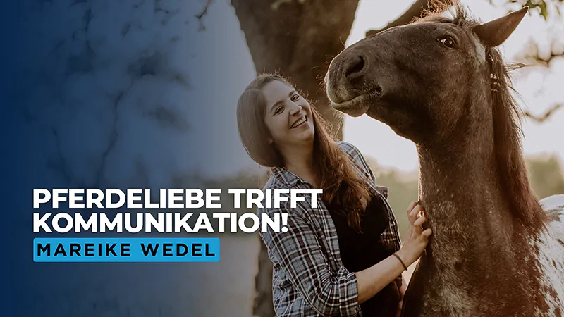 Thumbnail Video: Zwischen Pferden und Kommunikation: Mareike Wedel bei Seitz