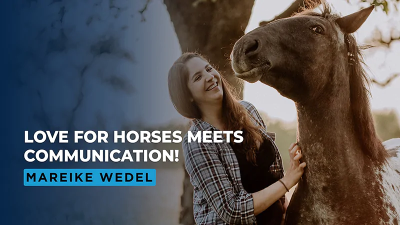 Thumbnail Video: Between horses and communication: Mareike Wedel at Seitz